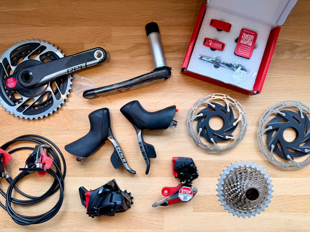 SRAM Red D1 AXS Powermeter groepset, NIEUW, E1 cassette, Fietsen en Brommers, Fietsonderdelen, Ophalen of Verzenden, Nieuw, Racefiets