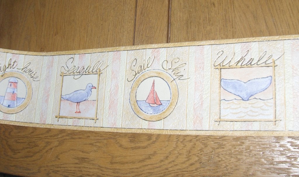 Frise papier peint vinyl lessivable avec relief.(lot de 4rlx, Enlèvement ou Envoi, Neuf