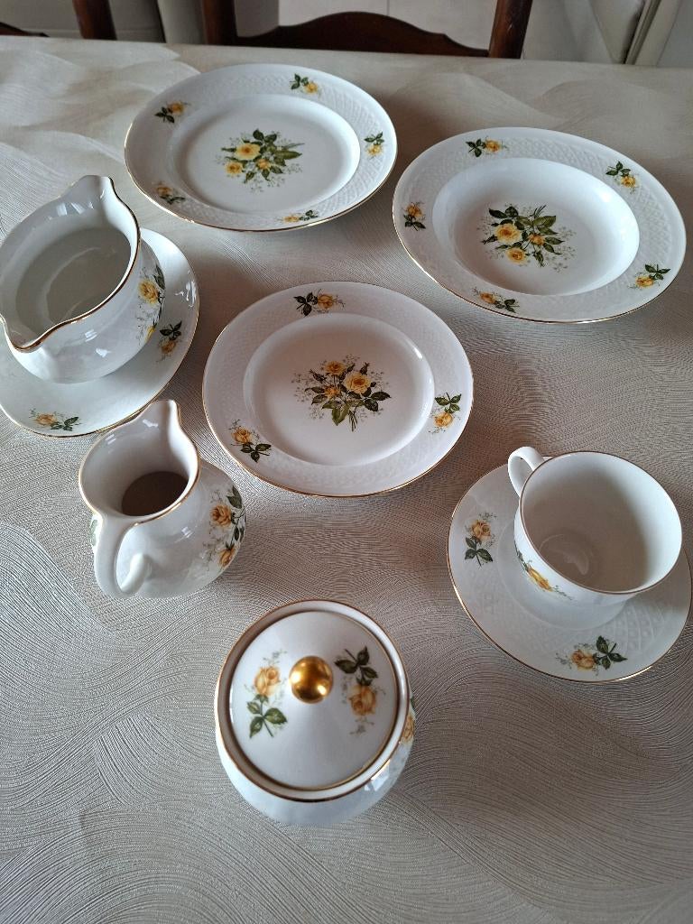 Servies 18 delig, Ophalen