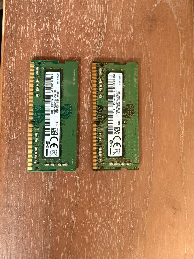Samsung DDR4 8GB 2400MHz, Computers en Software, RAM geheugen, Gebruikt, Laptop, 8 GB, DDR4, Ophalen