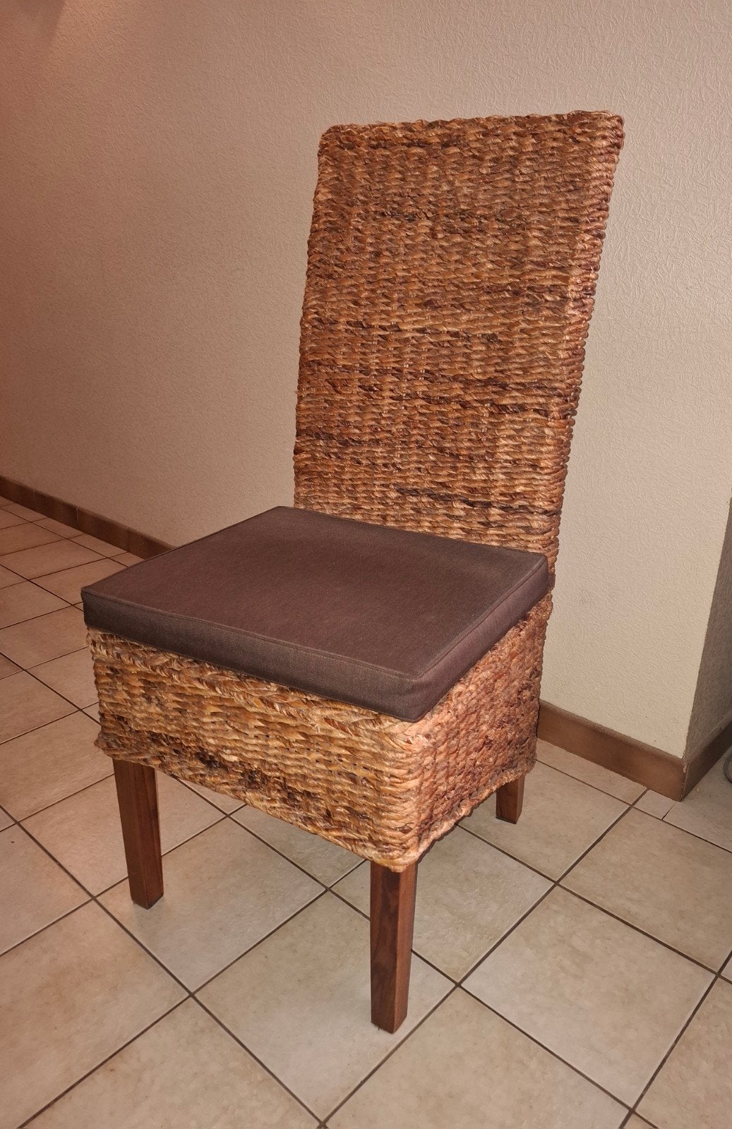Eetkamerstoelen + kussens, Ophalen, Zo goed als nieuw