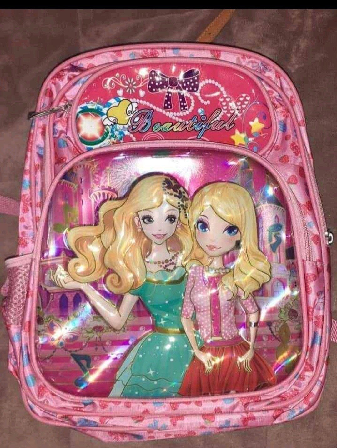Grand sac a dos école primaire rose, Bijoux, Sacs & Beauté, Sacs | Cartables, Enlèvement ou Envoi, Rose
