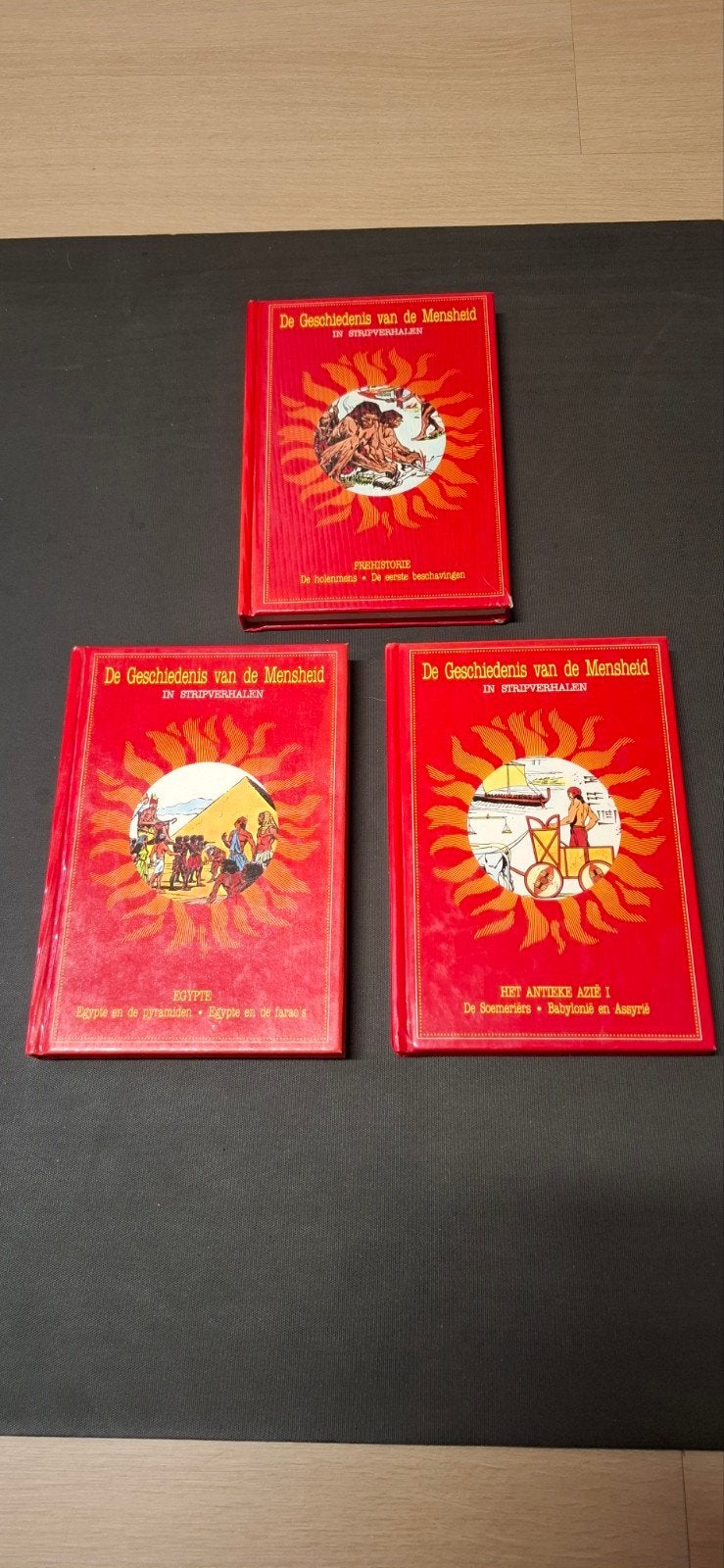 De geschiedenis van de mensheid in stripverhalen, Boeken, Meerdere stripboeken, Ophalen of Verzenden, Gelezen