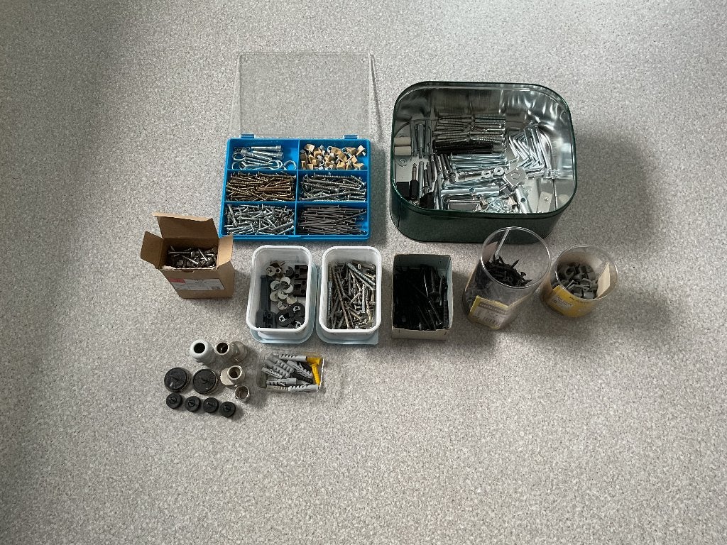 Divers bevestigingsmaterialen, Ophalen, Nieuw, Inox
