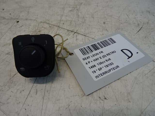 SCHAKELAAR Seat Leon (5FB) (01-2012/06-2020) (5F0959565E), Auto-onderdelen, Gebruikt, Seat