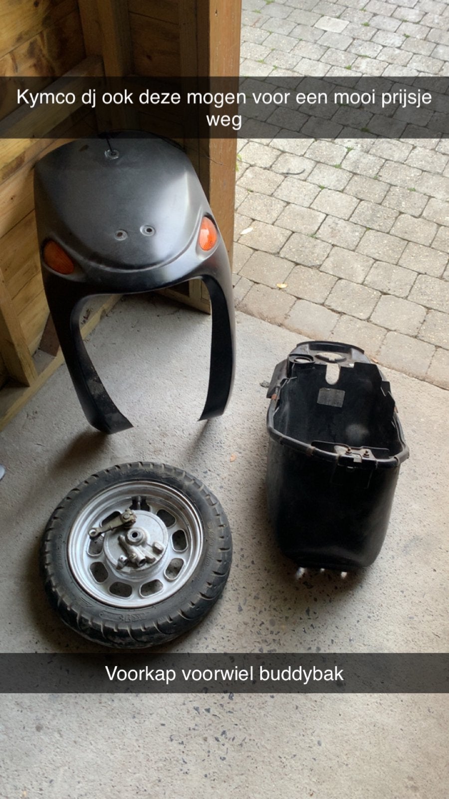 Kymco dj onderdelen, Ophalen of Verzenden, Zo goed als nieuw, Frame, Kymco