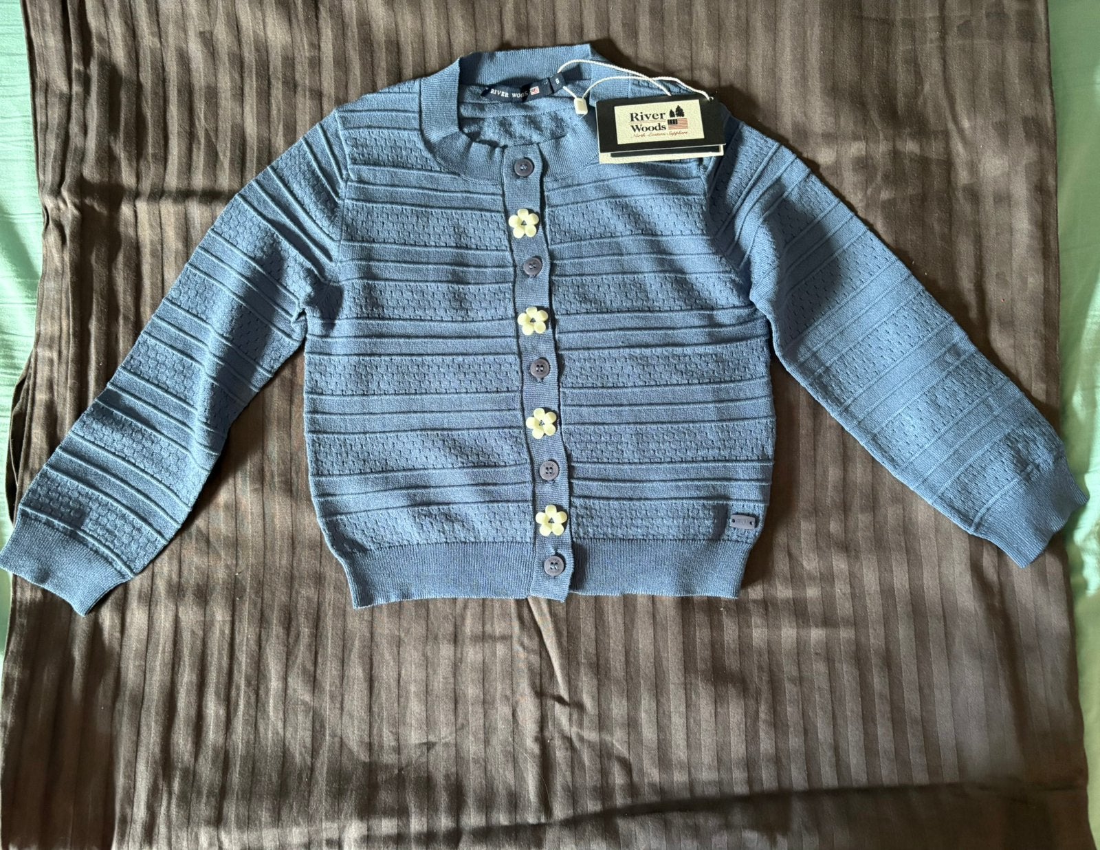 NIEUW cardigan meisje RIVER WOODS, Enlèvement ou Envoi, Neuf, Fille, Pull ou Veste
