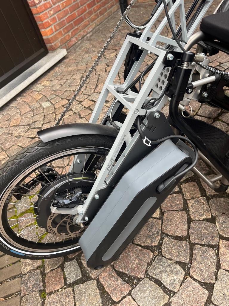 Elektrische handbike met rolwagen, Ophalen, Nieuw