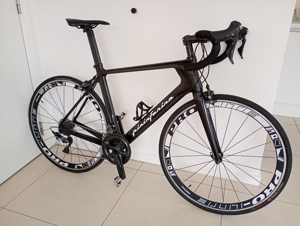 Aero full carbon, Ultegra, 8,5 kg, Pininfarina - uniek, Fietsen en Brommers, 28 inch, Velgrem, Zo goed als nieuw, Meer dan 20 versnellingen