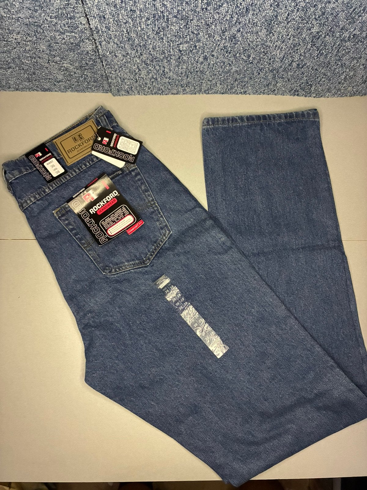 Nieuwe Rockford-jeans voor heren 44/46, Kleding | Heren, Broeken en Pantalons, Ophalen of Verzenden, Nieuw, Blauw