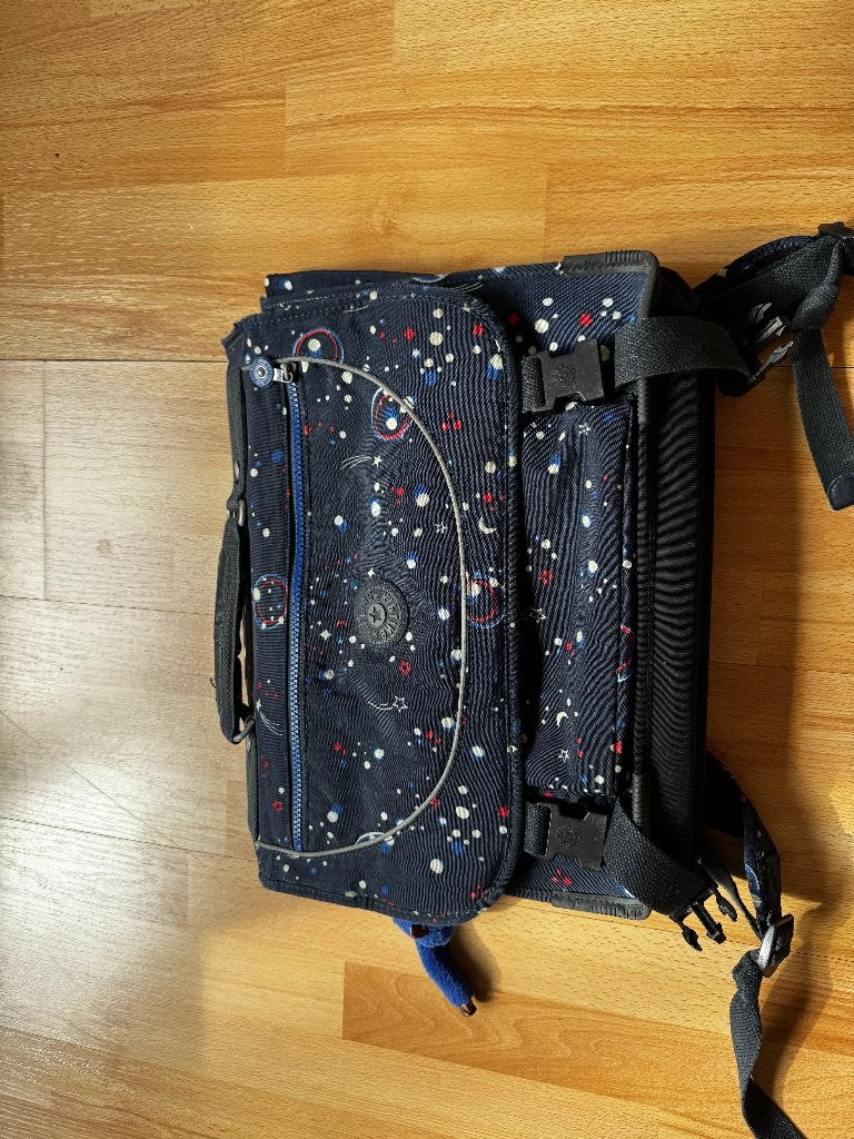 Cartable Kipling PREPPY motif colore rentree, Enlèvement, Utilisé, Bleu, Porte-documents ou Cartable