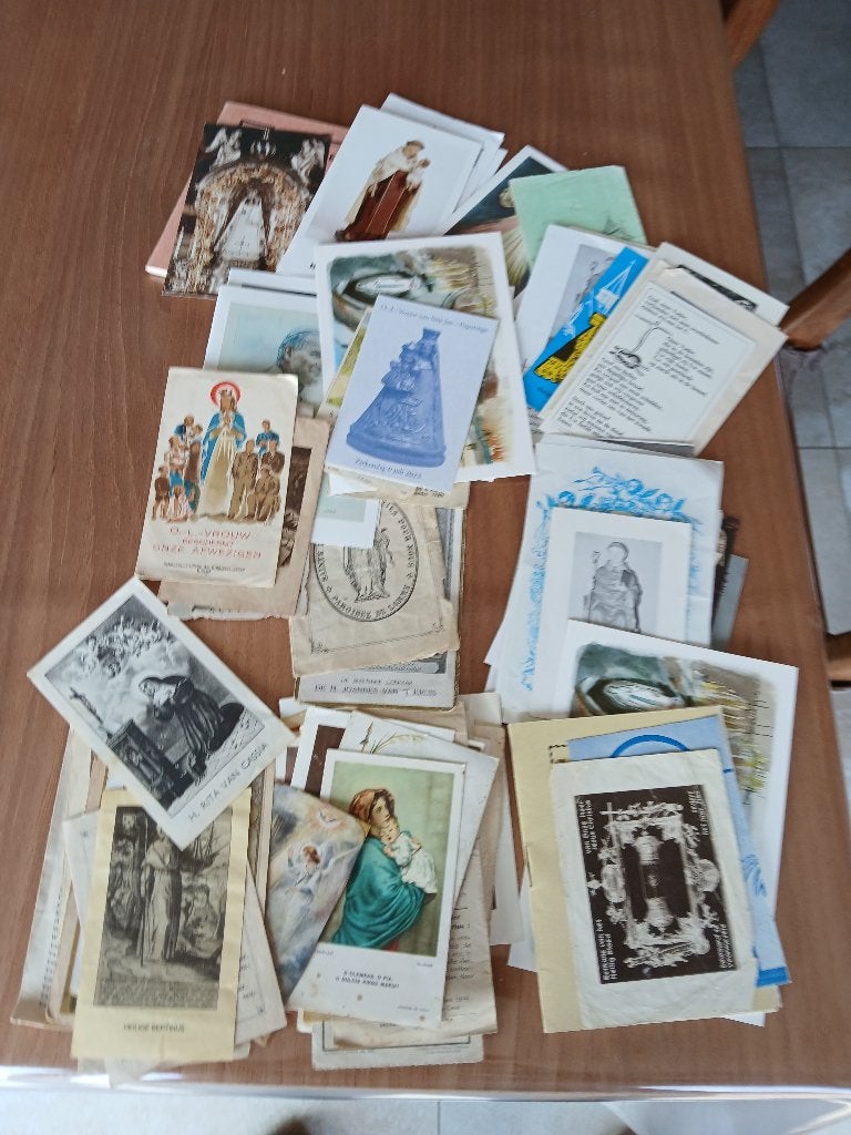 oude kerkelijke prenten, Ophalen of Verzenden