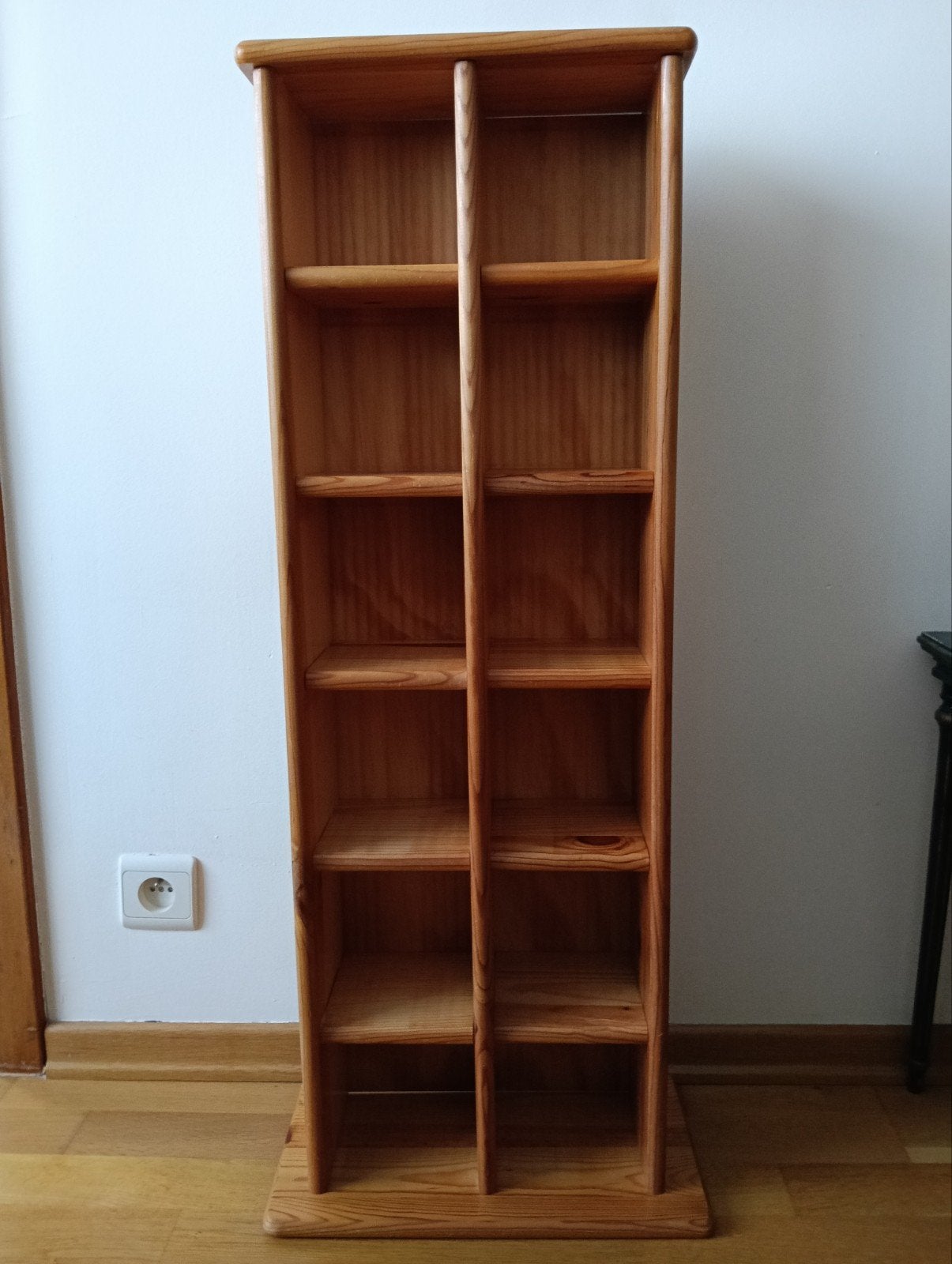 Houten CD rek, Huis en Inrichting, Ophalen, Gebruikt, 75 tot 150 discs, Cd's