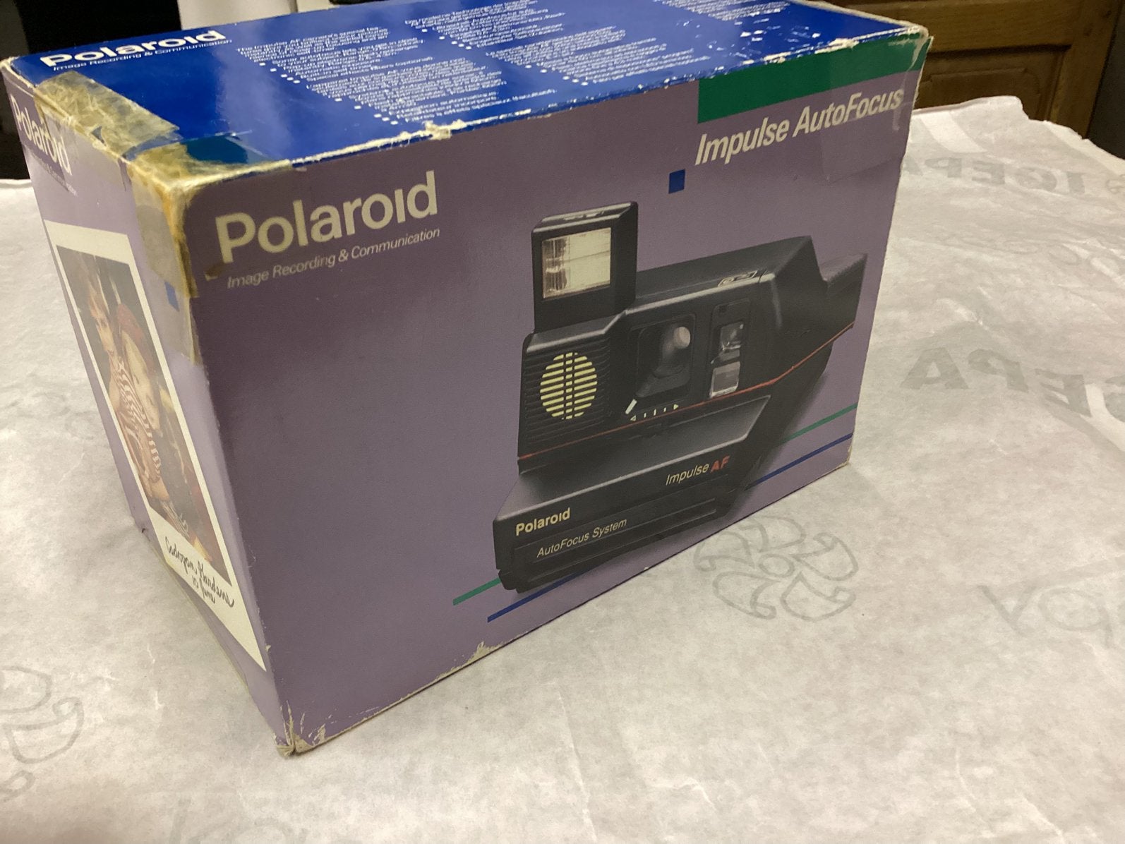 Polaroid Camera, AUTOFOCUS SYSTEM IMPULSE AF, Ophalen of Verzenden, Zo goed als nieuw