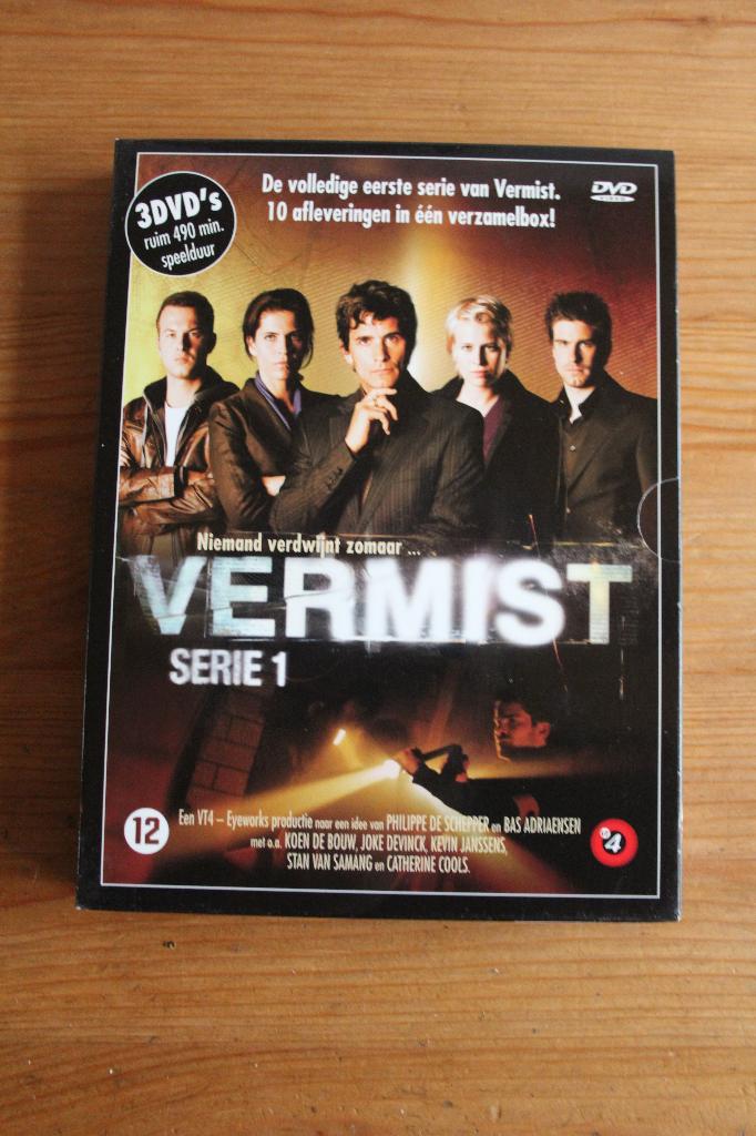 Vermist  seizoen 1-2-3-4    Span. Vlaamse politie-serie!, Cd's en Dvd's, Vanaf 12 jaar, Ophalen of Verzenden, Zo goed als nieuw