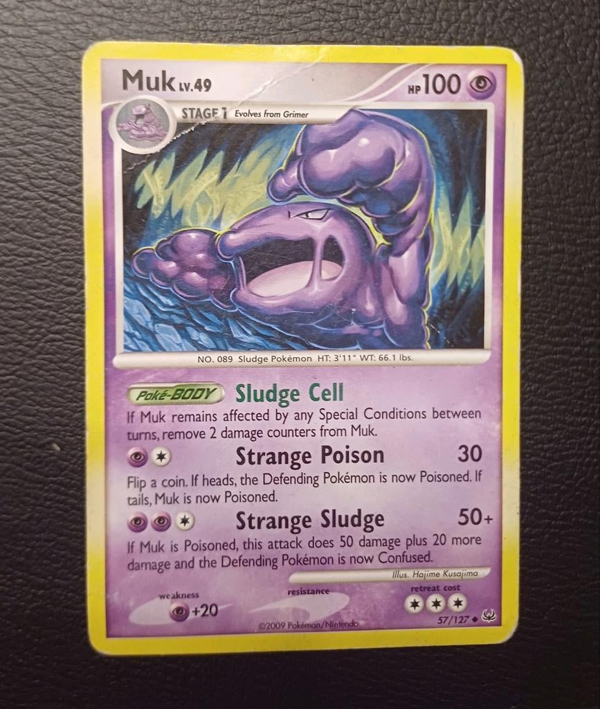 Vintage: Muk lv.49 57/127 Platinum, Ophalen of Verzenden