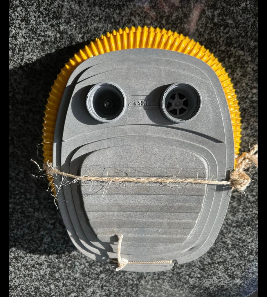 2 voetpompjes voor luchtmatras of zwembad, Caravanes & Camping, Pompes à air, Enlèvement, Utilisé