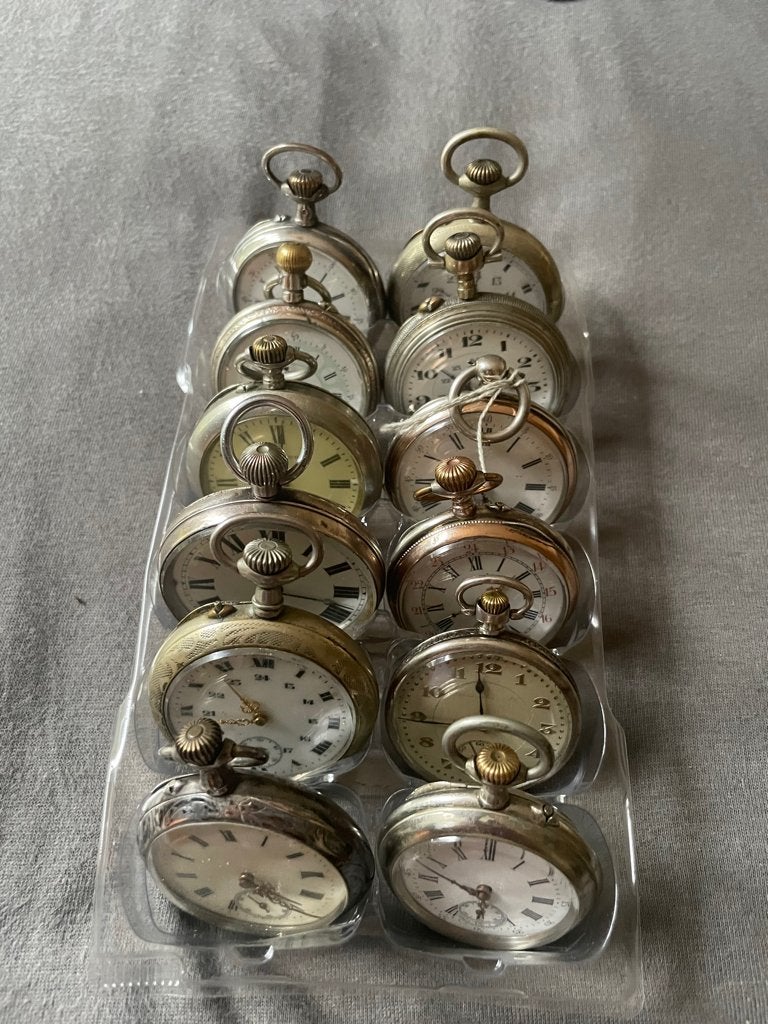 Lot de montres de poche, Envoi