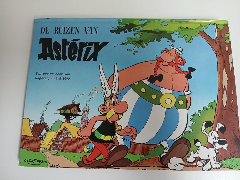asterix pop up, Ophalen