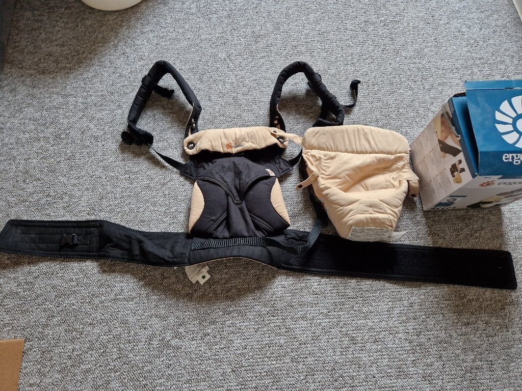 Babydraagzak Ergobaby, Kinderen en Baby's, Gebruikt, Buik, Rug of Zij, Draagzak, Ophalen