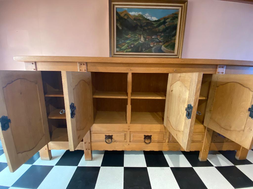 Eiken dressoir  kast, Huis en Inrichting, Ophalen, Gebruikt, Eikenhout, 200 cm of meer