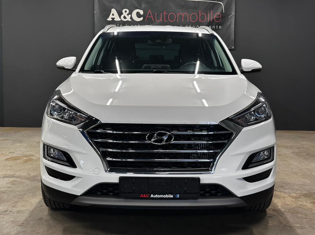 Hyundai Tucson 1.6 Diesel, Auto's, Hyundai, Voorwielaandrijving, Stof, 4 cilinders, Wit