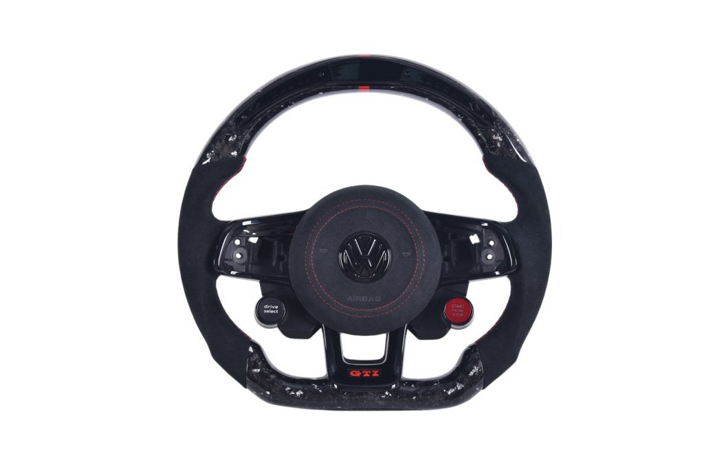 Volkswagen Golf 7/ 7.5 GTI R carbon Alcantara LED sportstuur, Auto-onderdelen, Besturing, Niet ingevuld, Niet ingevuld, Nieuw