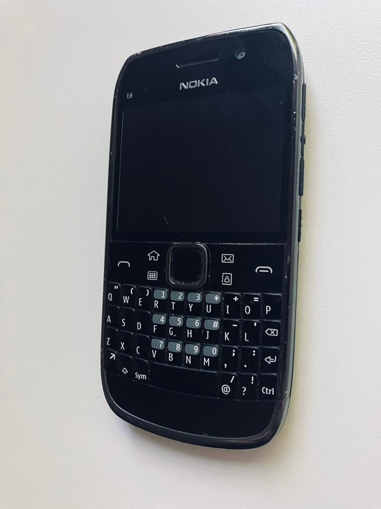 Nokia E6 zonder accu, Telecommunicatie, Mobiele telefoons | Nokia, Ophalen of Verzenden, Gebruikt