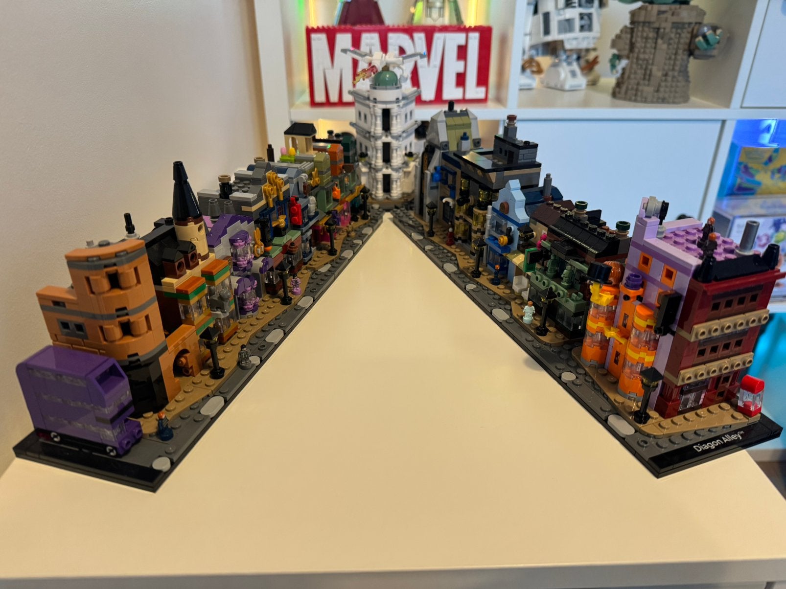 Lego Harry Potter Diagon Alley, Kinderen en Baby's, Ophalen, Lego, Harry Potter, Zo goed als nieuw