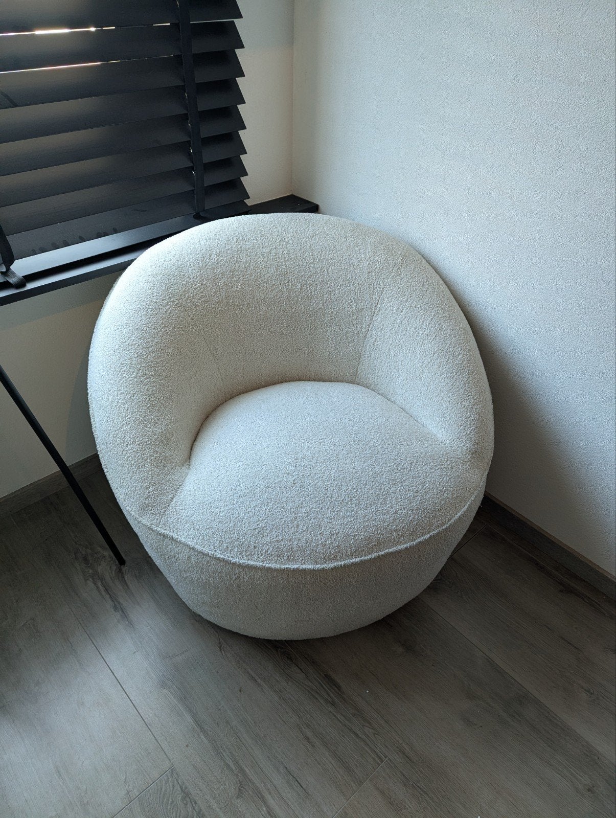 Nieuwe fauteuil "Do" Goossens Bouccle off white, Ophalen, 75 tot 100 cm, Zo goed als nieuw, 75 tot 100 cm