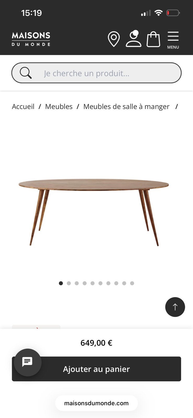 Mooie klassevolle tafel, Ophalen, 100 tot 150 cm, Teakhout, 200 cm of meer