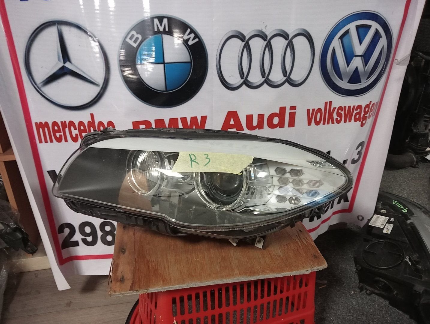 BMW 5 SERIE F10 F11 XENON KOPLAMP LINKS 1ZS010131-41 kaal zo, Auto-onderdelen, Gebruikt, -, -, Ophalen of Verzenden