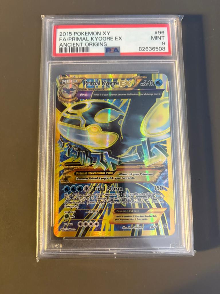 Primal kyogre ex psa 9, Enlèvement ou Envoi, Comme neuf