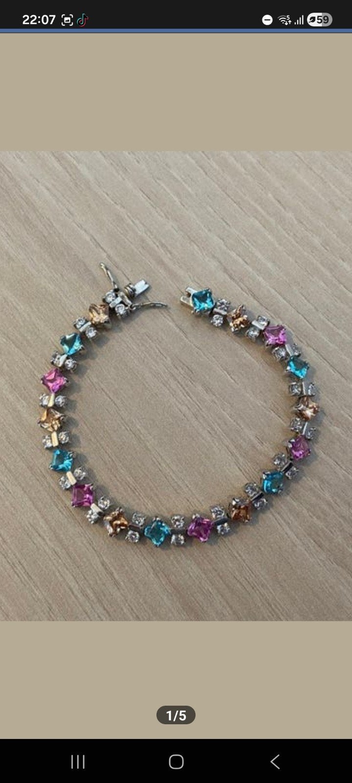 Bracelet ancienne antiquités  avec  des  pierre  arjente, Enlèvement ou Envoi
