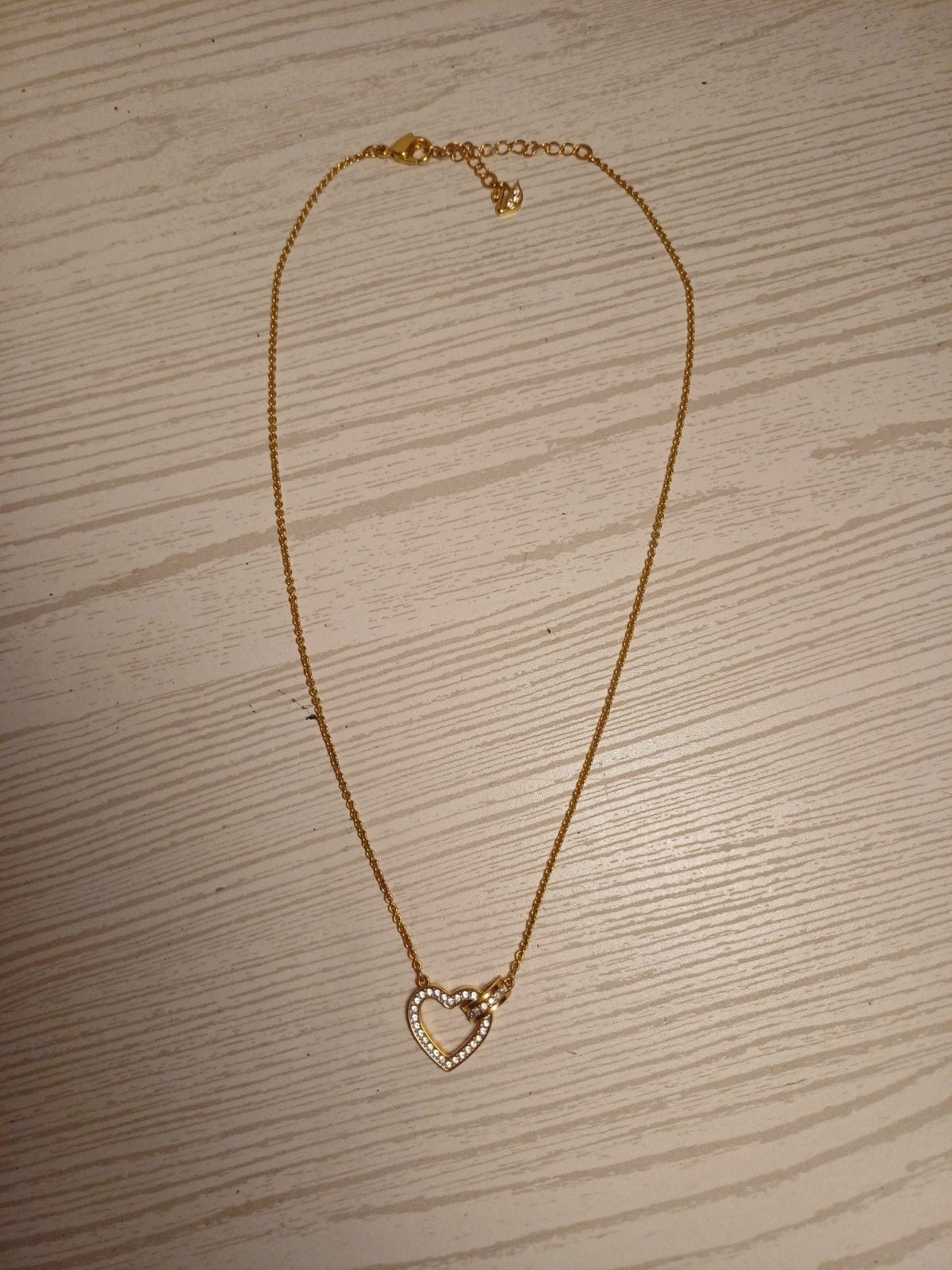 swarovski ketting met hartje, Ophalen of Verzenden, Nieuw
