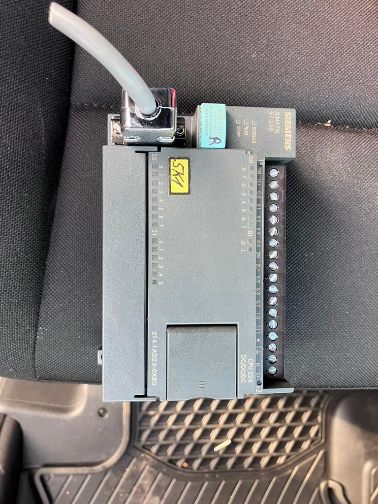 Siemens s7-200 plc met programma chip., Enlèvement ou Envoi, Utilisé