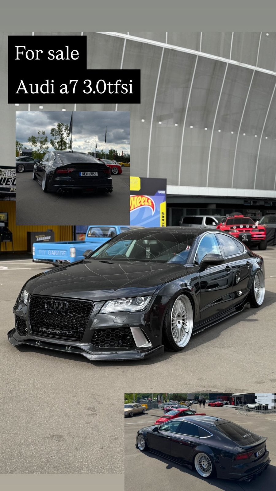 Audi a7 3.0tfsi 300pk, Autos, Achat, Noir, 5 portes, 220 kW