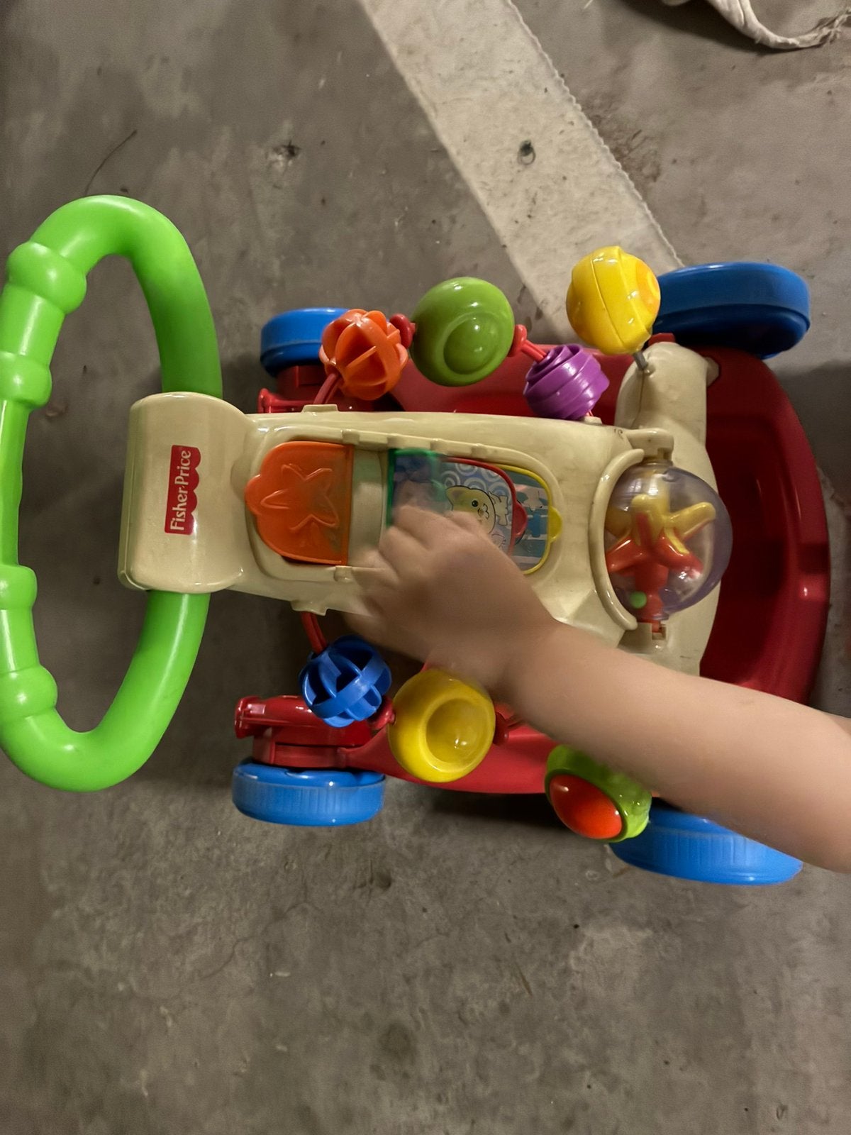 Fisher price loopwagentje, Kinderen en Baby's, Ophalen, Zo goed als nieuw