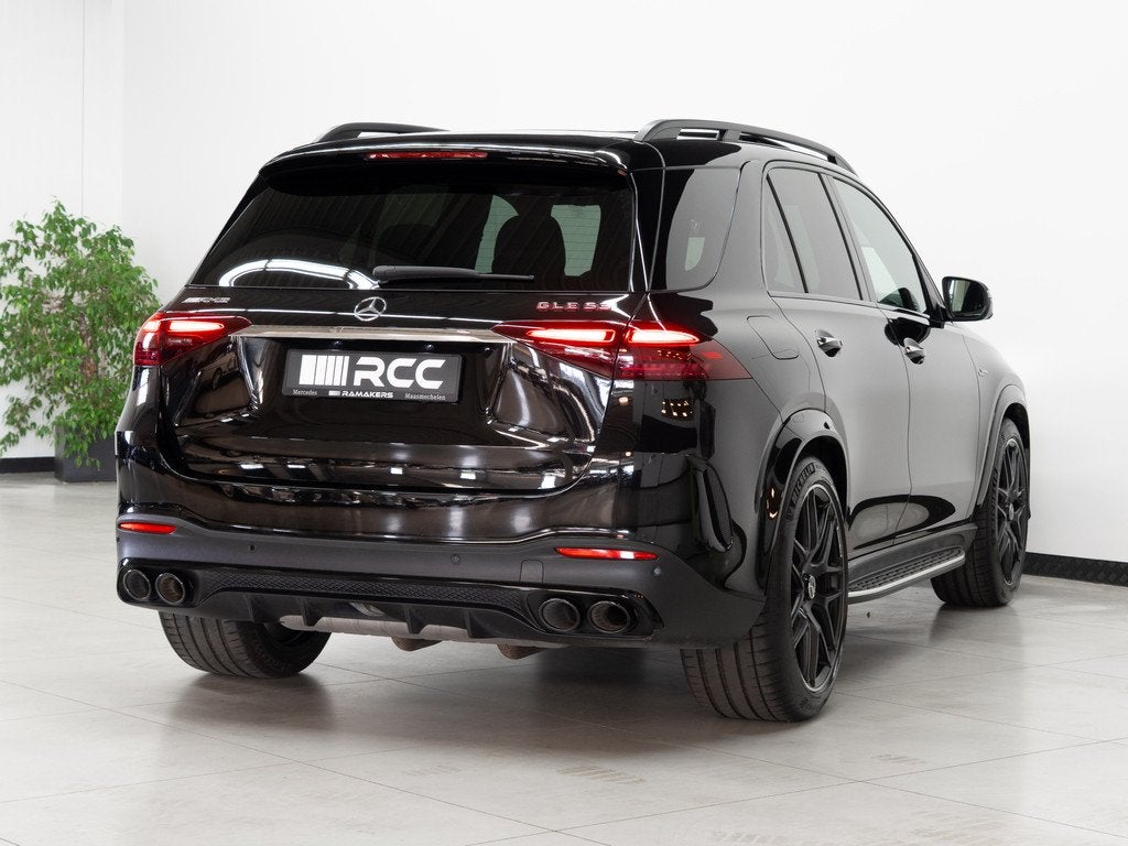 Mercedes-Benz GLE 53 AMG 4M+ HYBRID Night 22" PANO *BEIGE LE, Auto's, Automaat, Adaptive Cruise Control, Gebruikt, Beige