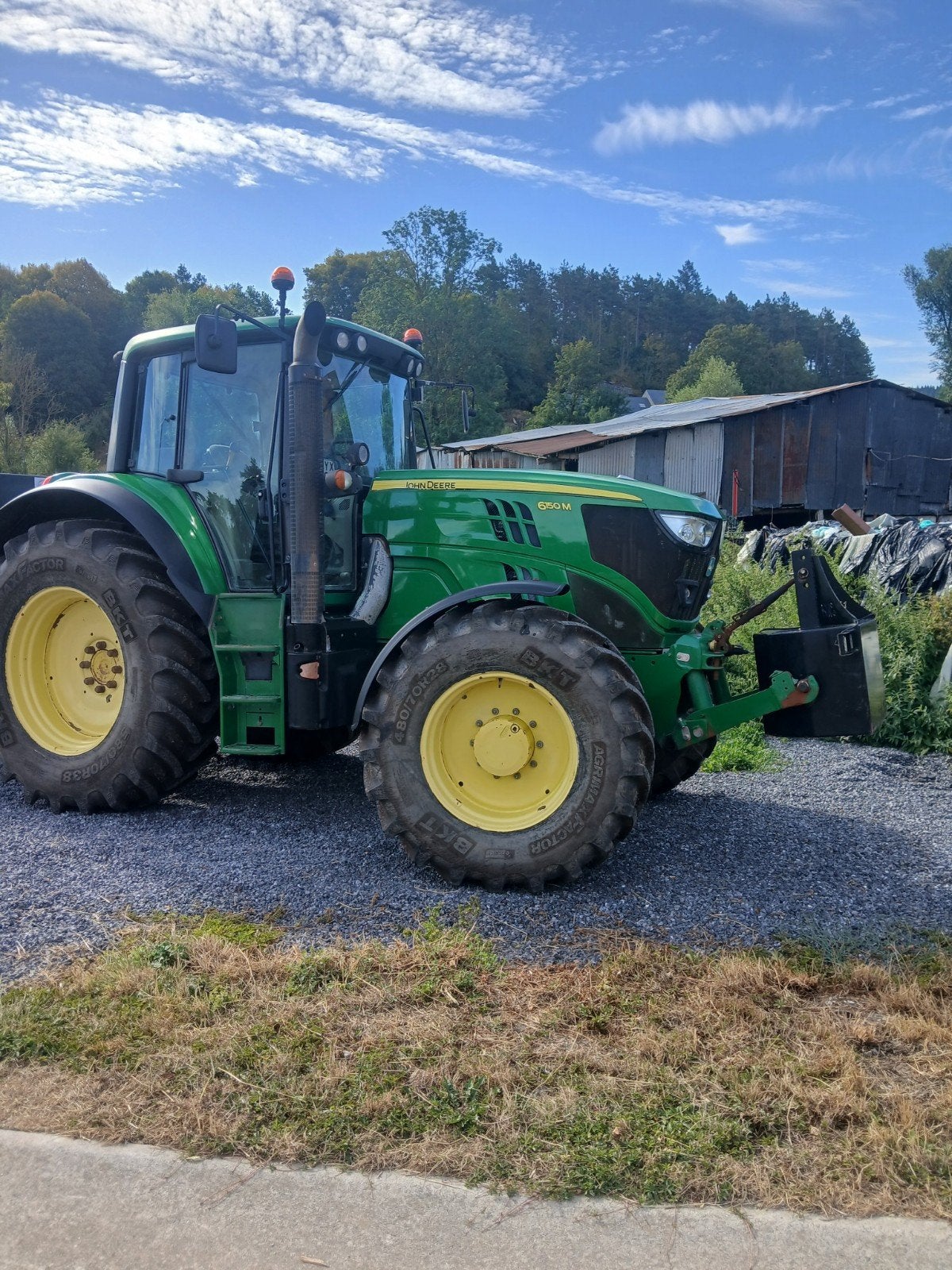 john deere 6150m prix tvac, Ophalen, John Deere