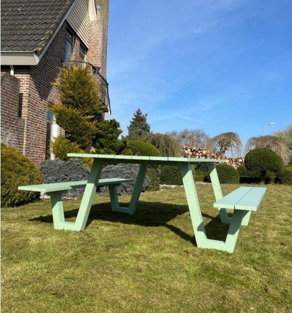 picknicktafels - verschillende kleuren, Tuin en Terras, Ophalen of Verzenden, Inklapbaar, Rechthoekig, Nieuw