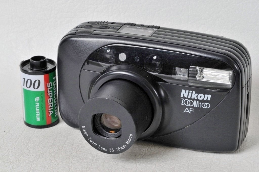 Nikon Zoom 100 AF Appareil photo argentique compact, Enlèvement ou Envoi, Comme neuf, Compact, Nikon