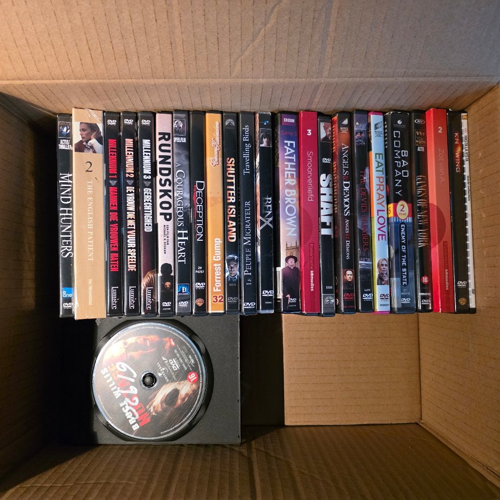 25 DVD TE KOOP, Tous les âges, Enlèvement ou Envoi, Comme neuf, Film