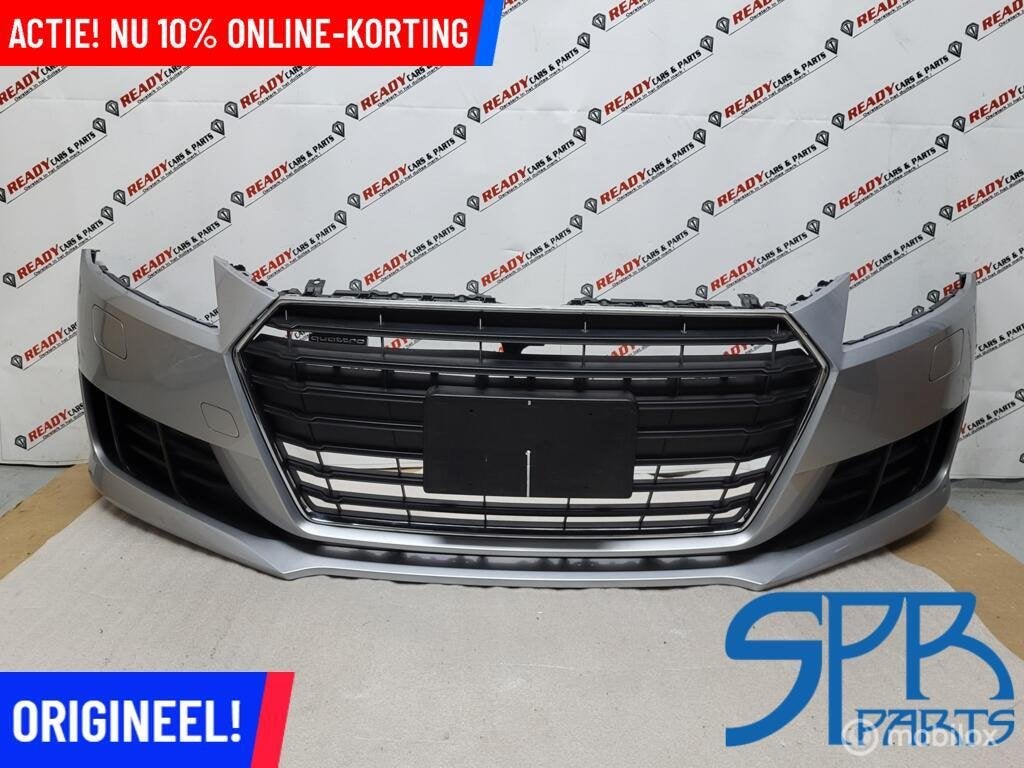 Voorbumper Audi TT 8S ('14-'23) 8S0807437 USA BUMPER GRILLE, Audi, Gebruikt, Voor, Bumper