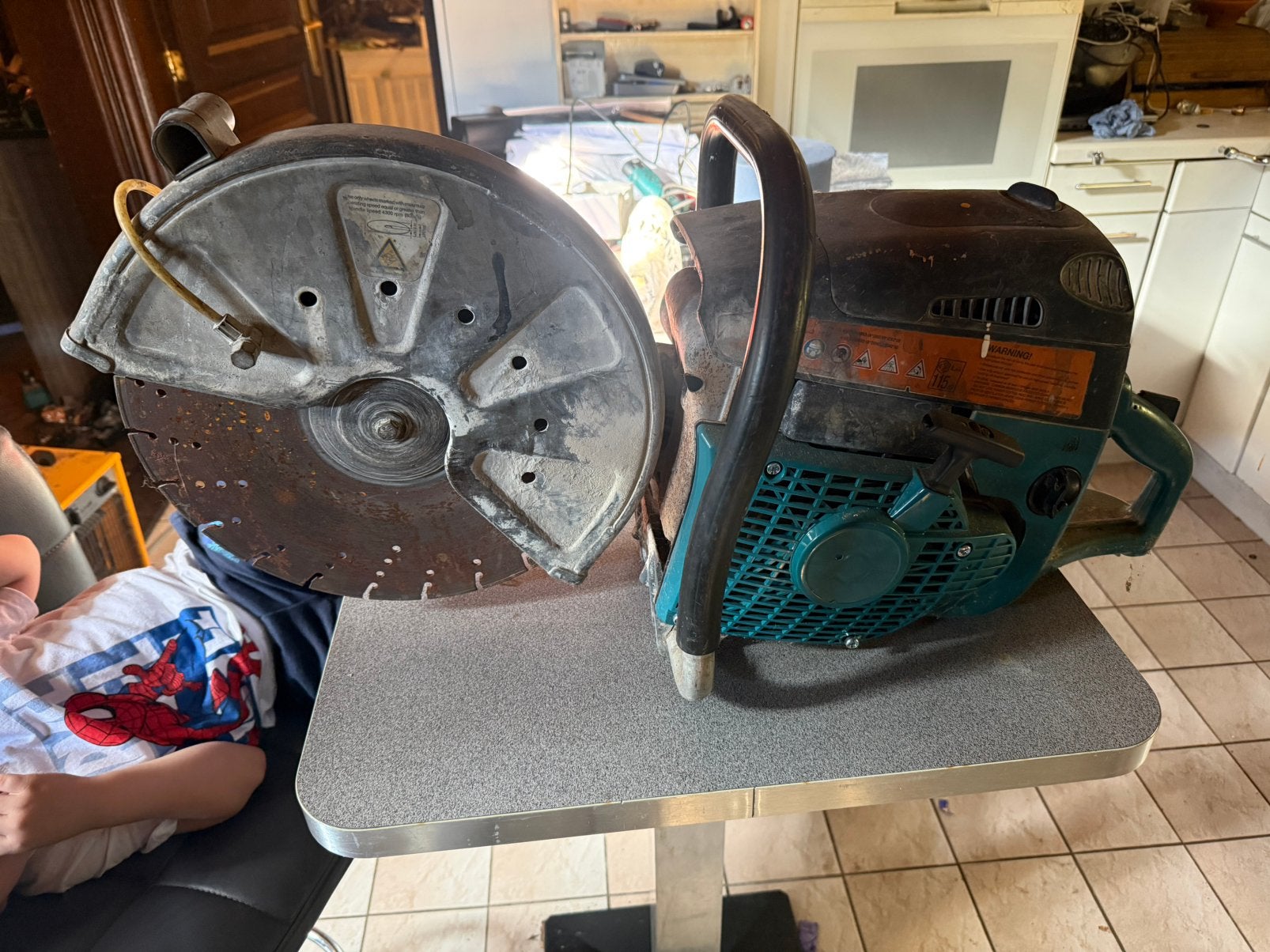 Makita DPC serie, Ophalen, Gebruikt