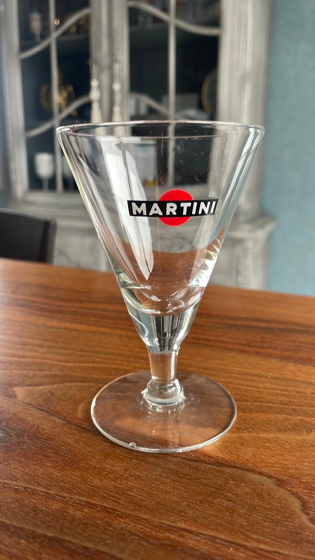 MARTINI GLAS VINTAGE, Verzamelen, Ophalen of Verzenden, Zo goed als nieuw