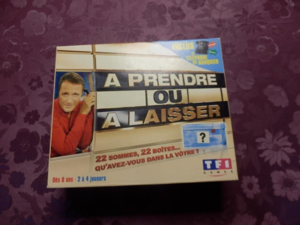 (9)- Jeu de société - A prendre ou à laisser, Trois ou quatre joueurs, Enlèvement ou Envoi, Comme neuf