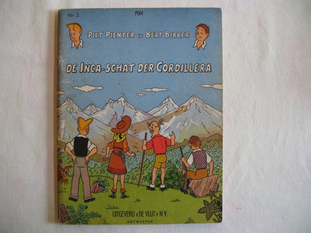 Piet Pienter en Bert Bibber nr 2, De Vlijt, 3de druk 1957, Boeken, Eén stripboek, Ophalen of Verzenden