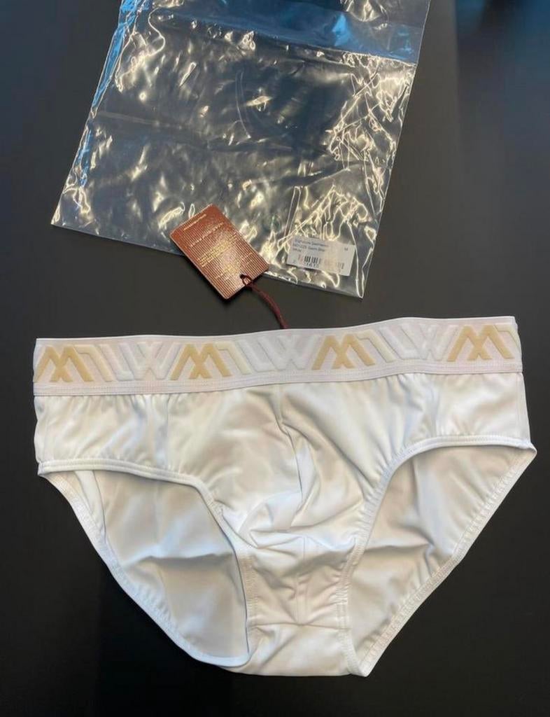 Slip de bain LVW New, Slip de bain, LVW, Blanc, Taille 48/50 (M)