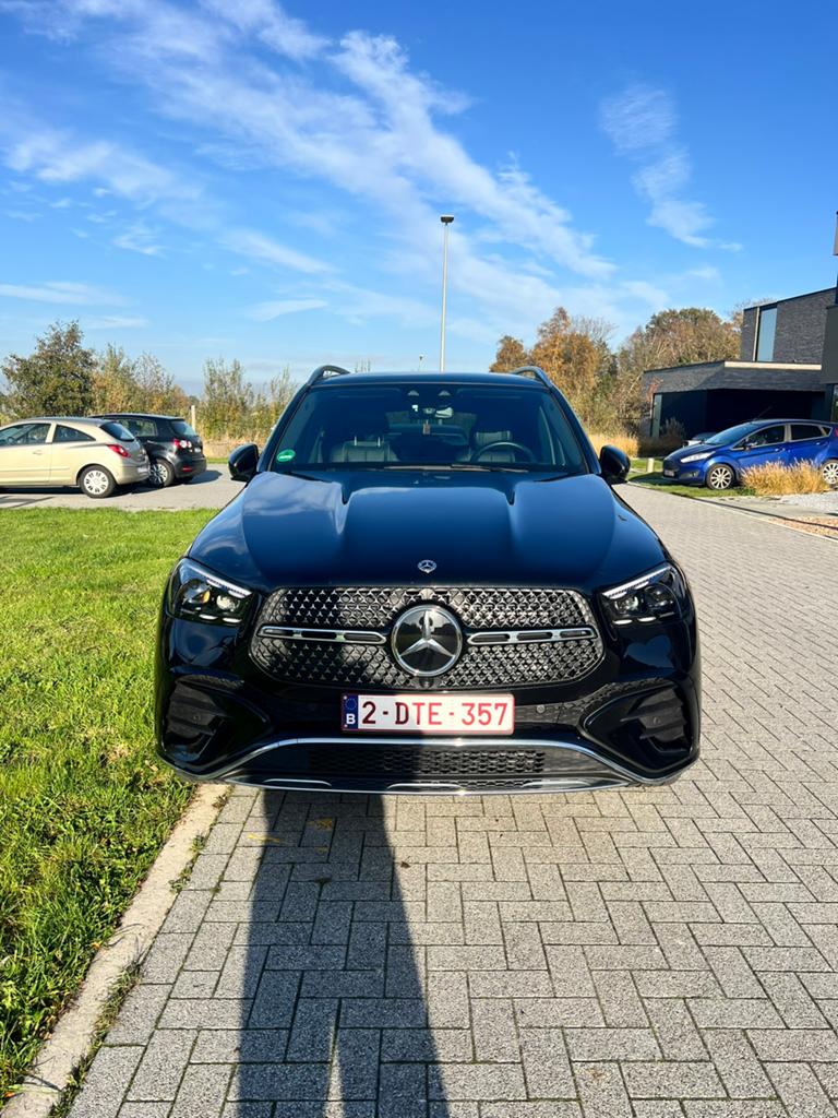 Mercedes-Benz GLE 400e 4Matic AMG Line Advanced Plus, Auto's, Automaat, Zwart, Zwart, Leder